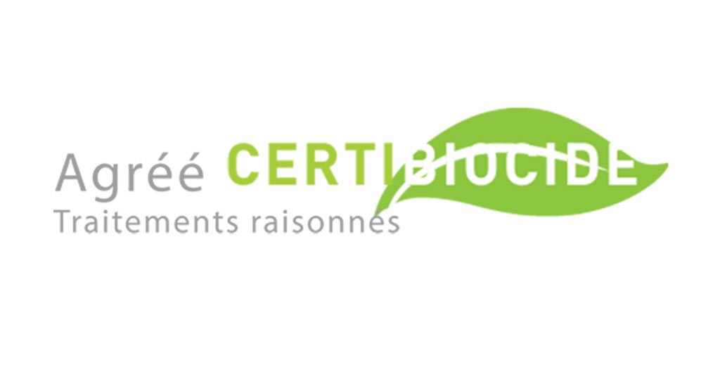 Agréé Certibiocide — Traitements raisonnés